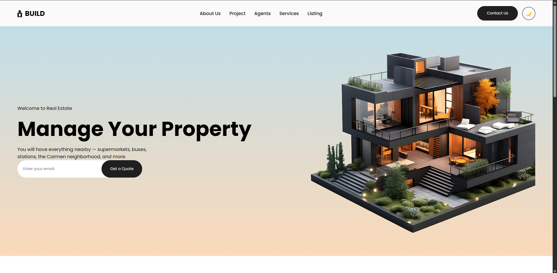 Real Estate Website